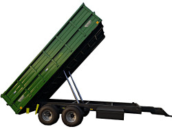 Ανατρεπόμενη καρότσα για τρακτέρ 10t