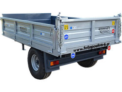 Ανατρεπόμενο καρότσι για τρακτέρ 3t