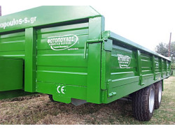 Διαξονική πλατφόρμα μεταφοράς αγροτικών προϊόντων.