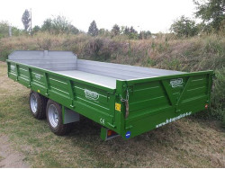 Διαξονική πλατφόρμα μεταφοράς αγροτικών προϊόντων.