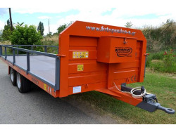 Διαξονική πλατφόρμα μεταφοράς χαμηλού ύψους 5t