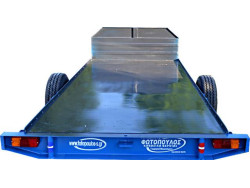 Δίτροχη δενδροκομική πλατφόρμα για υψηλές ταχύτητες 