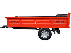 Δίτροχη καρότσα με ανατροπή 3t. 