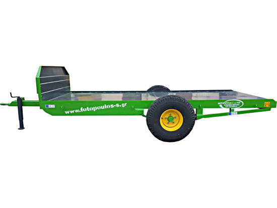 Δίτροχη πλατφόρμα 3Τ δενδροκομική.