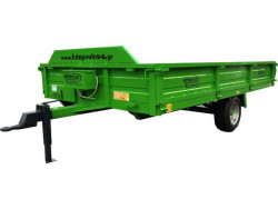 Δίτροχη πλατφόρμα, καρότσα για 3,5t  