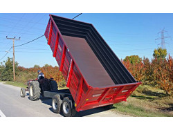 Καρότσα ανατροπή για τρακτέρ με 2 άξονες 8t