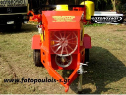 Κλαδευτικό συρόμενο για τρακτέρ. Αεροσυμπιεστής 1000L.