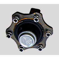 Μουαγιέ, Άξονας, Άκρο  6 μπουλονιών