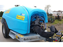 Ψεκαστήρας με τουρμπίνα 1200lit. Ραντιστικό για τρακτέρ 