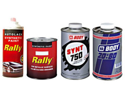 RALLY Συνθετικό χρώμα αυτοκινήτων, μηχανημάτων.