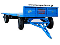 Ρυμούλκα συρόμενη για τρακτέρ 8t