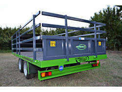 Τετράτροχη πλατφόρμα χαμηλού ύψους 5Τ