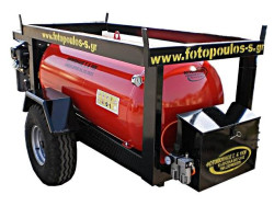 Βενζινοκίνητος αεροσυμπιεστής. Κλαδευτικό 1000L.