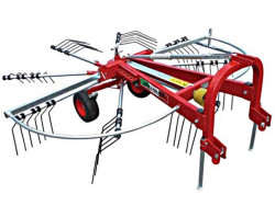 Χορτοσυλλέκτης τύπου ελικοπτέρου με 9 μπράτσα 