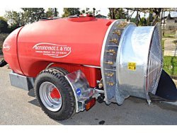 Τουρμπίνα συρόμενη 1650lt. Ψεκαστικό.